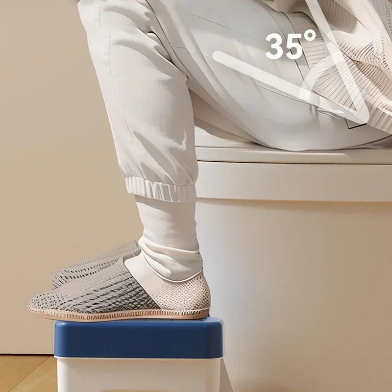 Non-slip toilet stool