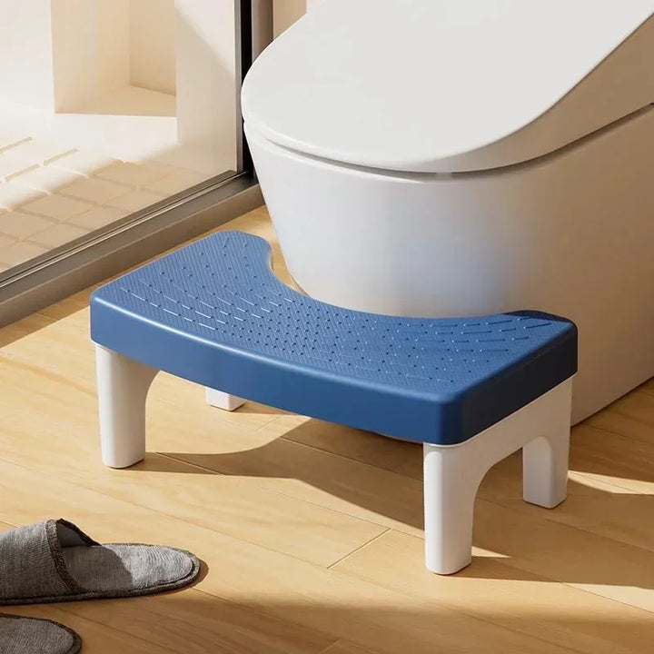 Non-slip toilet stool