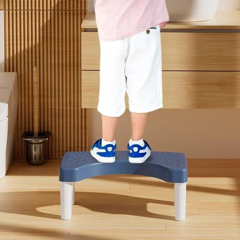 Non-slip toilet stool
